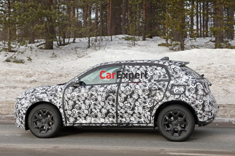 Fiat's new electric small SUV taking shape