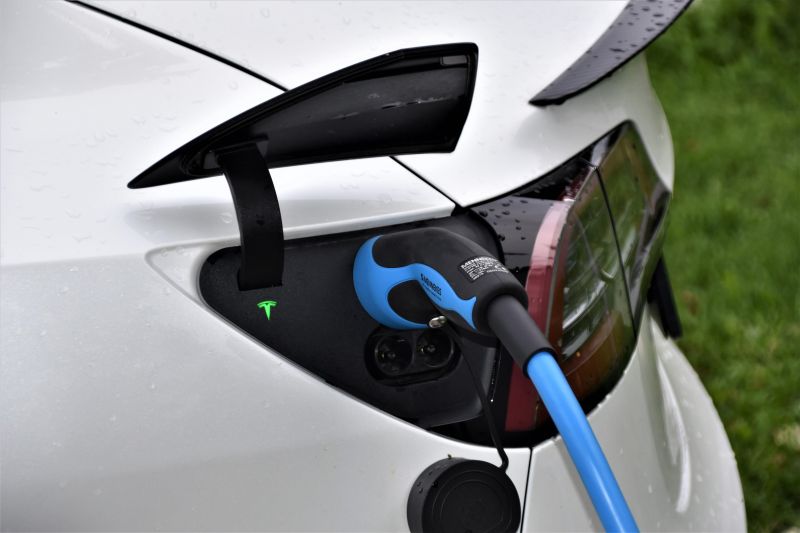 Is it legal to park at an electric car charger without charging?