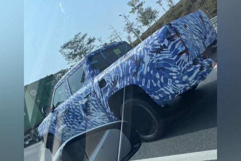 BYD electric pickup spied again with F-150 Raptor-like front