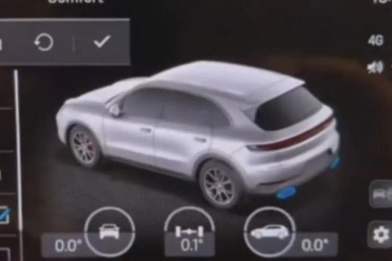 Taycan-inspired Porsche Cayenne update leaked