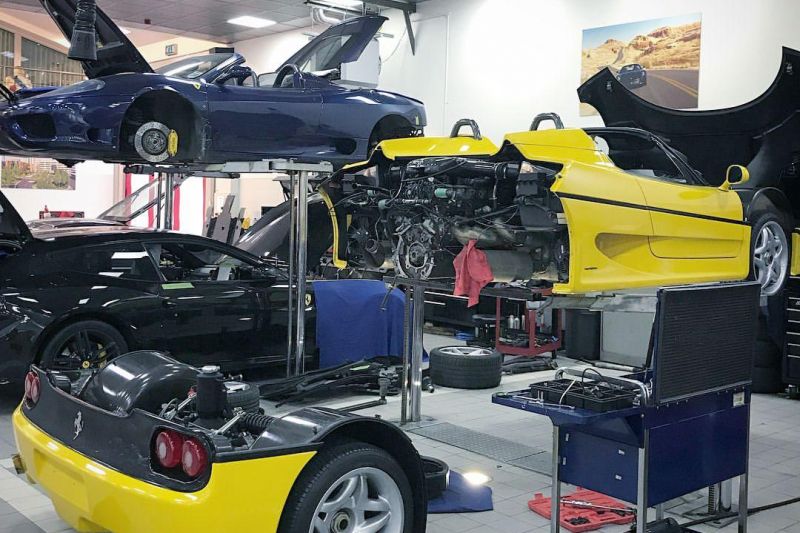 Unveiling the secrets of a Ferrari F50: How complicated is it to repair a clutch?