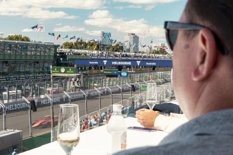 What it's like to attend the Formula 1 when money is no object