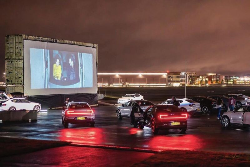 Sydney drive-in cinema is for electric cars only