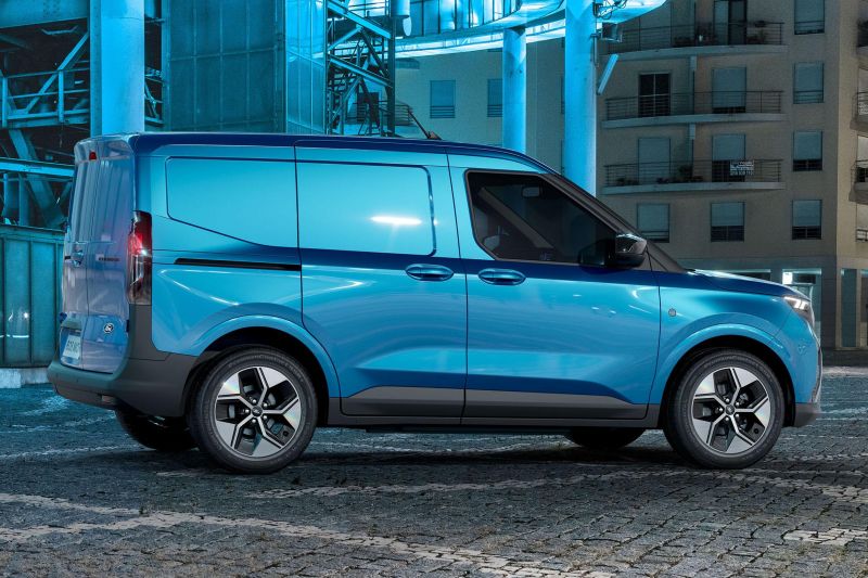 Ford Transit Courier EV provides clues about new electric Puma