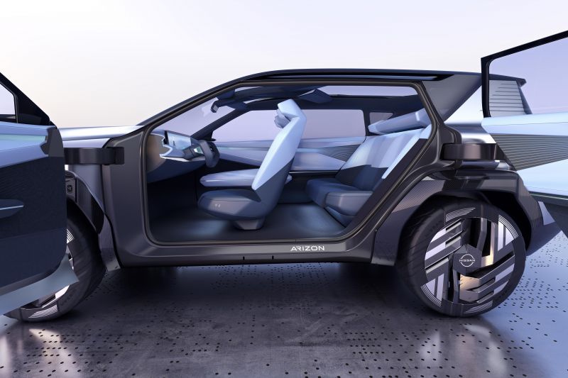 Nissan Arizon electric car concept revealed as edgier Ariya sibling