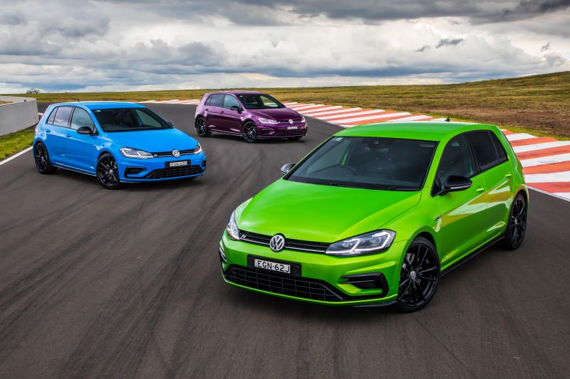 Volkswagen teases a very yellow Golf R special edition with more power