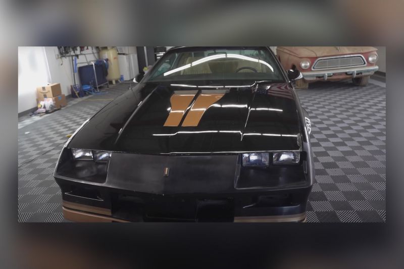 Watch this Camaro get cleaned after 12 years gathering dust
