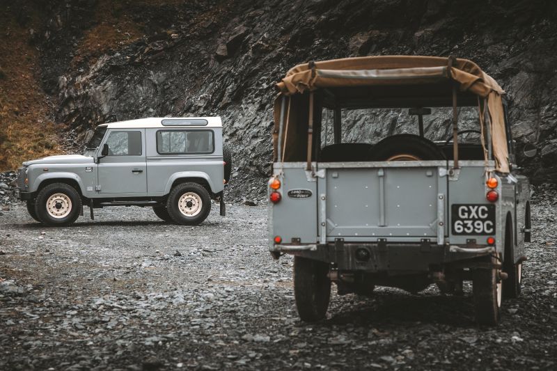 Land Rover Classic celebrates Scotland with Defender Works V8