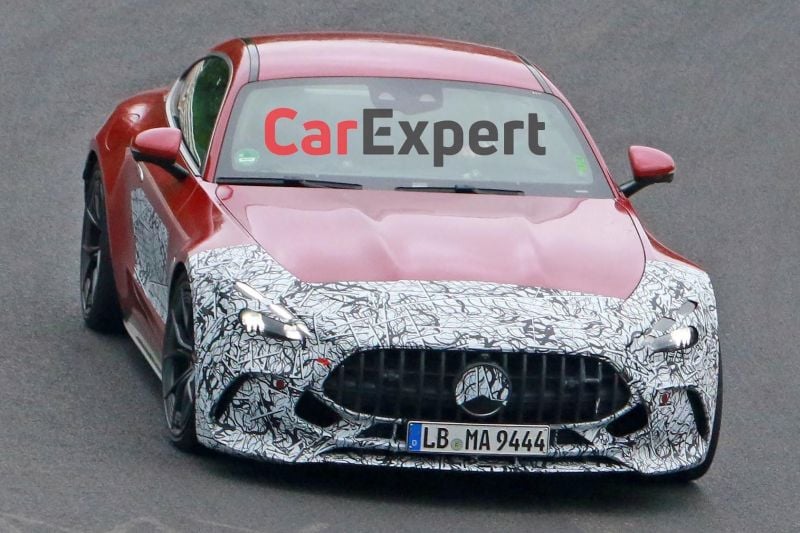 Mercedes-AMG GT: Next-gen sports car spied