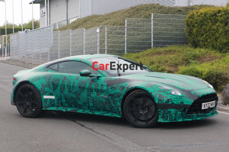 2024 Aston Martin Vantage: Updated sports car spied