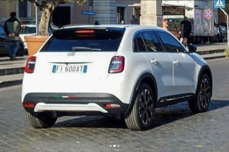 Fiat’s new electric SUV spied undisguised