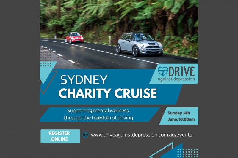 Drive Against Depression is coming to NSW