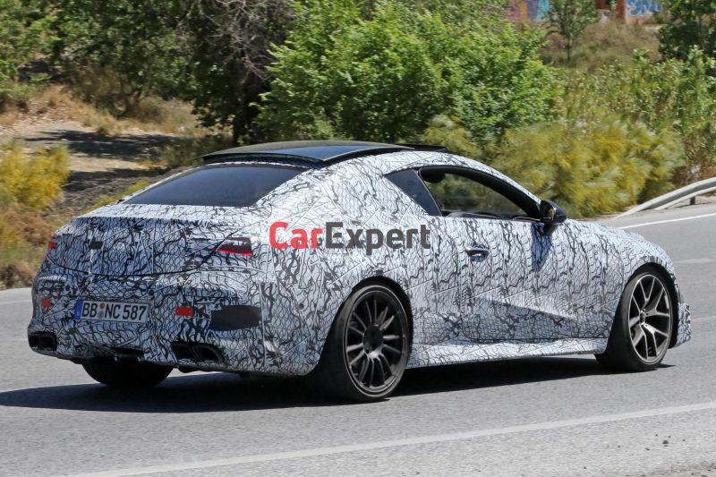 2024 Mercedes-AMG CLE 63 spied as hot plug-in hybrid coupe