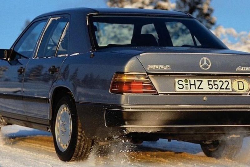 'It's not stupid if it works': The wacky Mercedes 124 4Matic front suspension