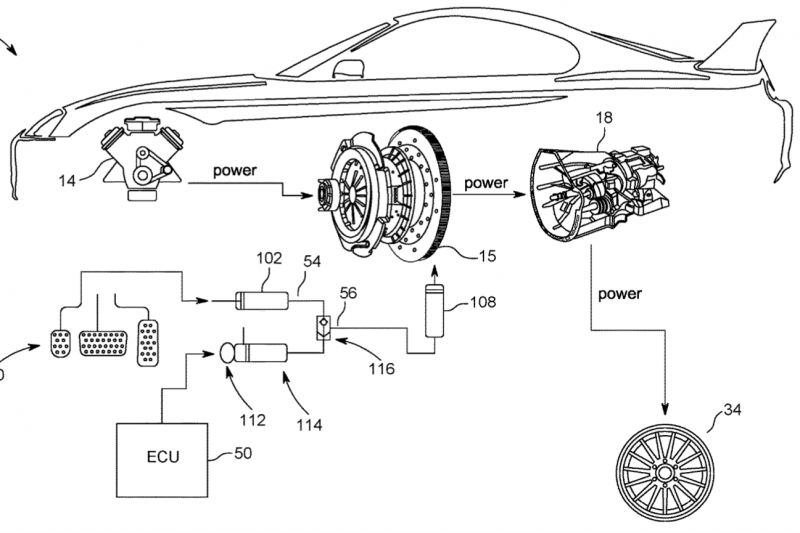 Toyota patents manual transmission for hybrid drivetrains