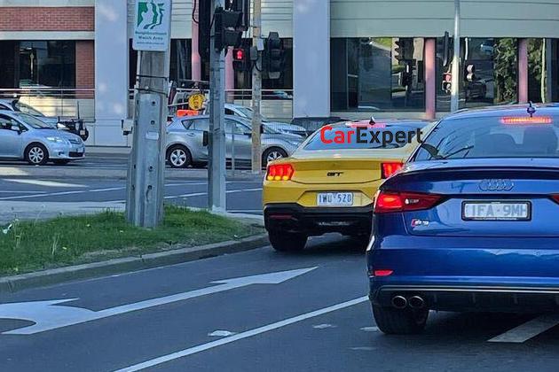 2024 Ford Mustang spied in Australia