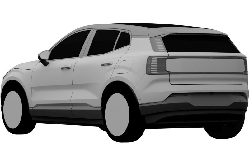 Volvo EX30: Electric SUV leaked in patent images