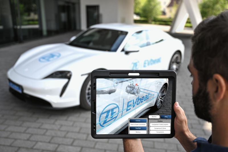 More range, power in a smaller package: ZF previews electric car tech