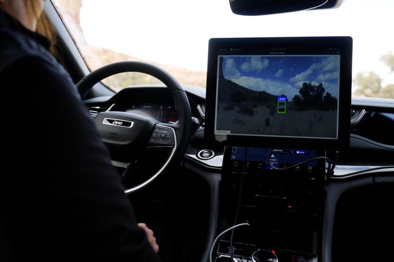 Jeep previews off-road autonomous driving tech