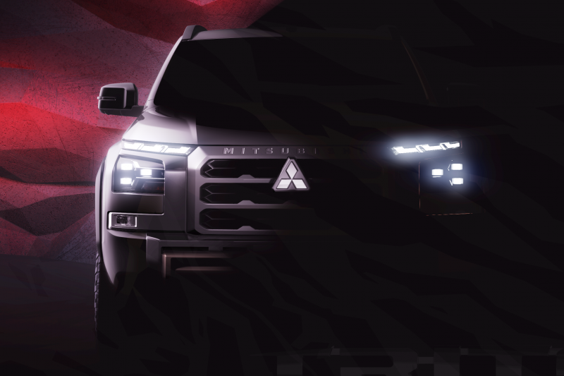 Next-generation Mitsubishi Triton teased, reveal date set