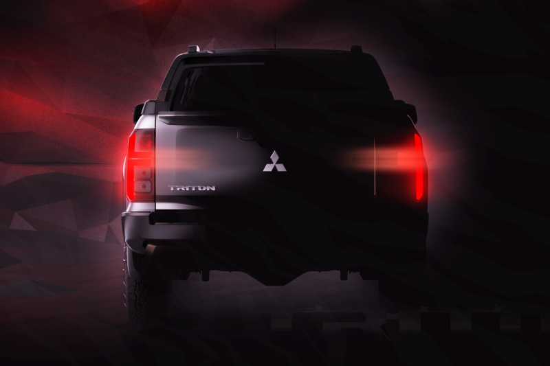 Next-generation Mitsubishi Triton teased, reveal date set