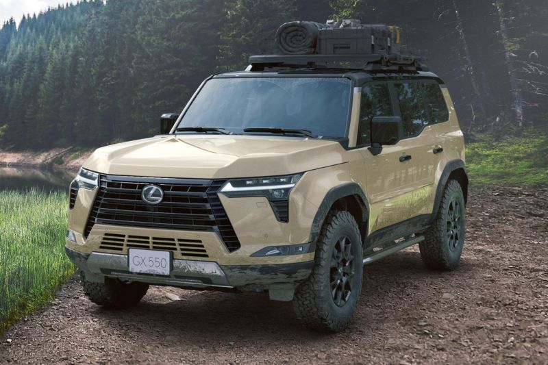 Lexus GX 2024 revelado, aponta para o próximo Toyota Prado