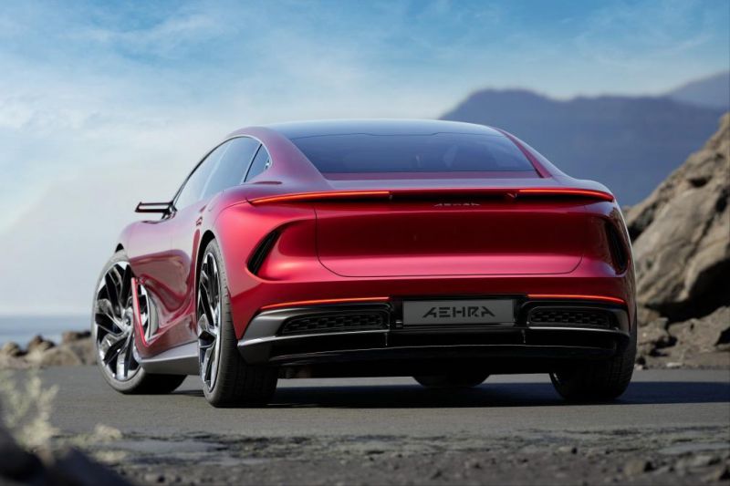 Italy's Aehra reveals electric sedan penned by ex-Lamborghini designer