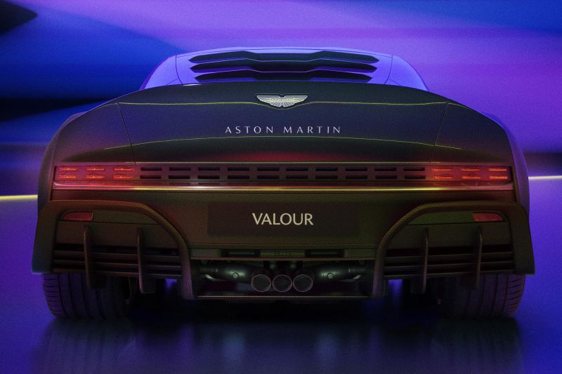 With a V12 and manual, the Aston Martin Valour is old school