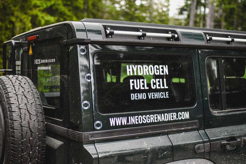Ineos reveals a rugged hydrogen-powered off-roader