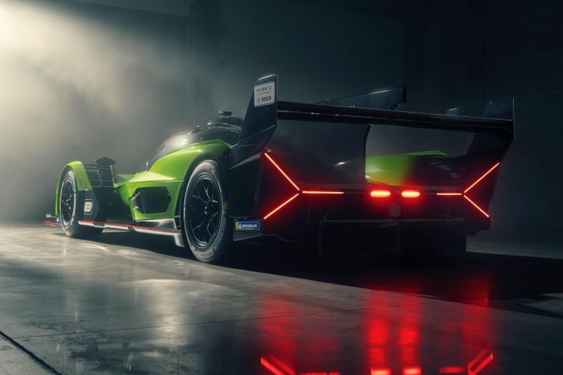 This is Lamborghini's wild new LMDh race car