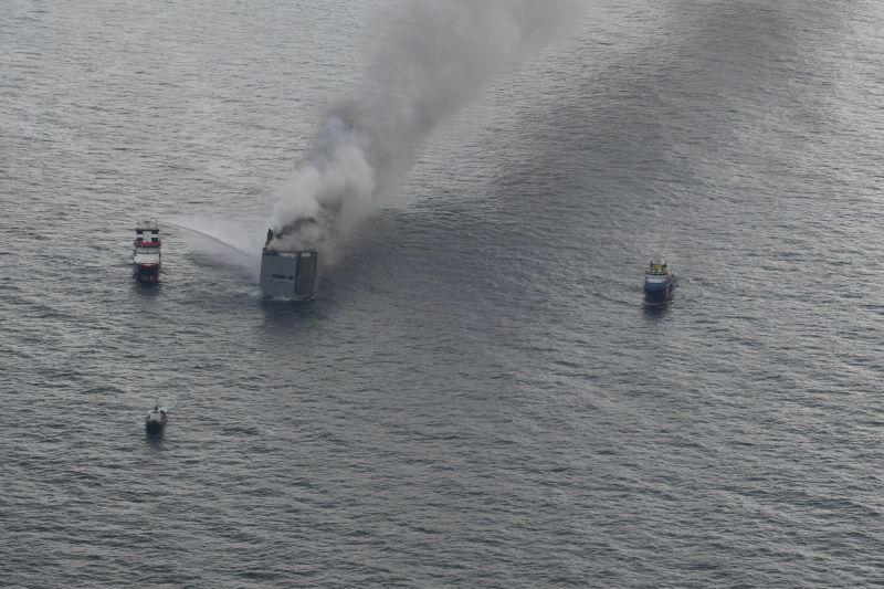 Electric car could be to blame for deadly ship fire