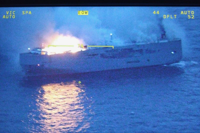 Electric car could be to blame for deadly ship fire