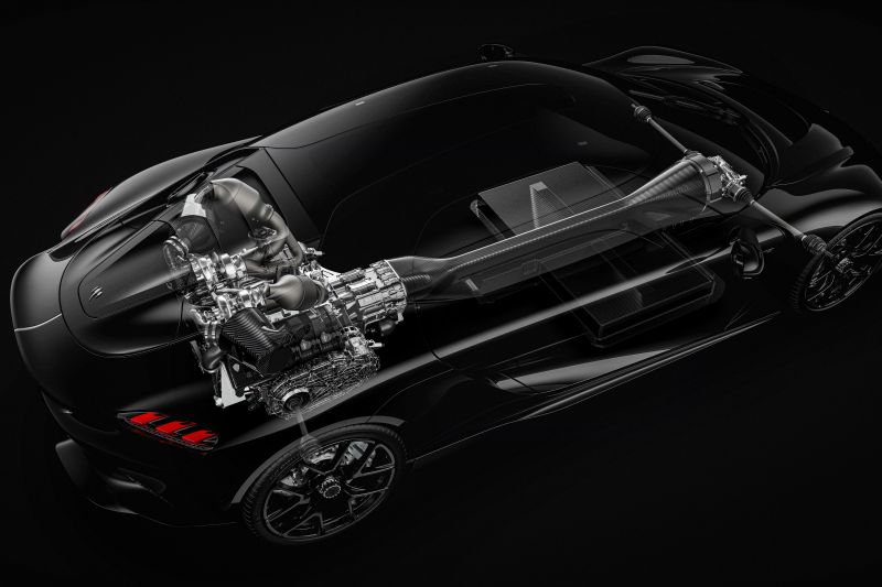 El último hipercoche de Koenigsegg incluye un V8 electrificado de 1.715kW