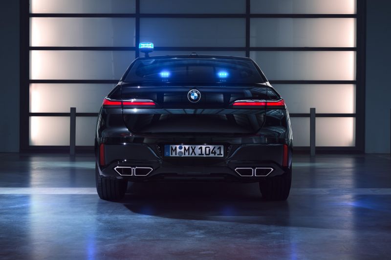 The BMW i7 Protection is for eco-conscious dictators