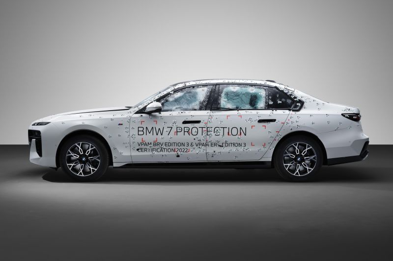 The BMW i7 Protection is for eco-conscious dictators