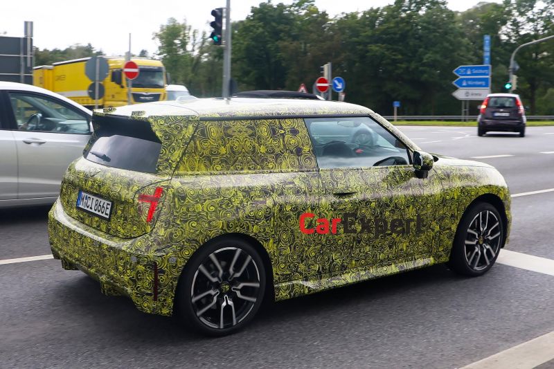Here's our first look at Mini's hot new electric hatchback