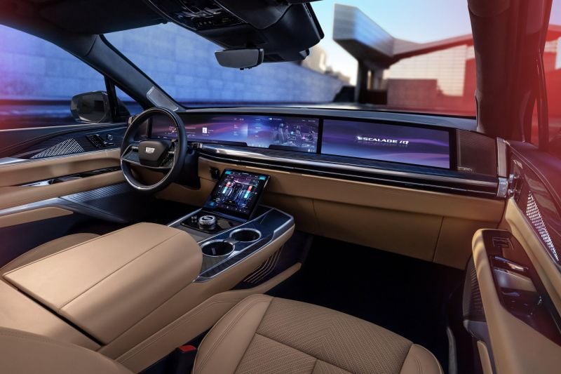 Electric Cadillac Escalade IQ unveiled with 55-inch dash screen