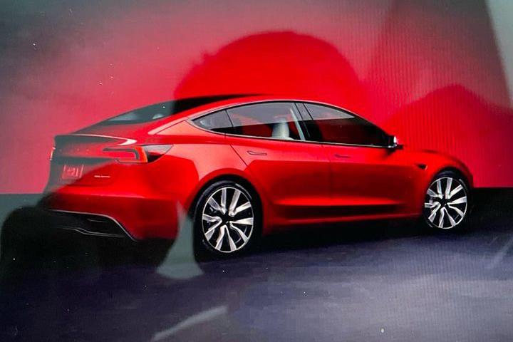 2024 Tesla Model 3 leaked ahead of imminent reveal