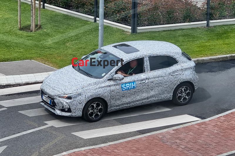 2024 MG 3: Next-gen light hatch spied with sporty looks