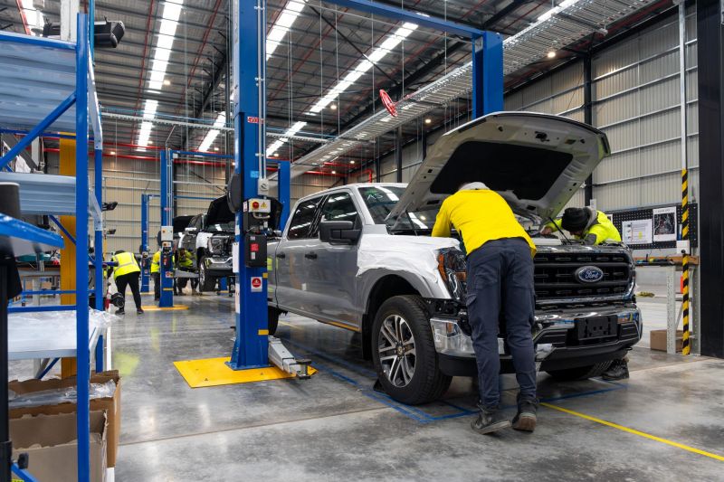 Ford F-150: Locally converted utes heading to Australian customers