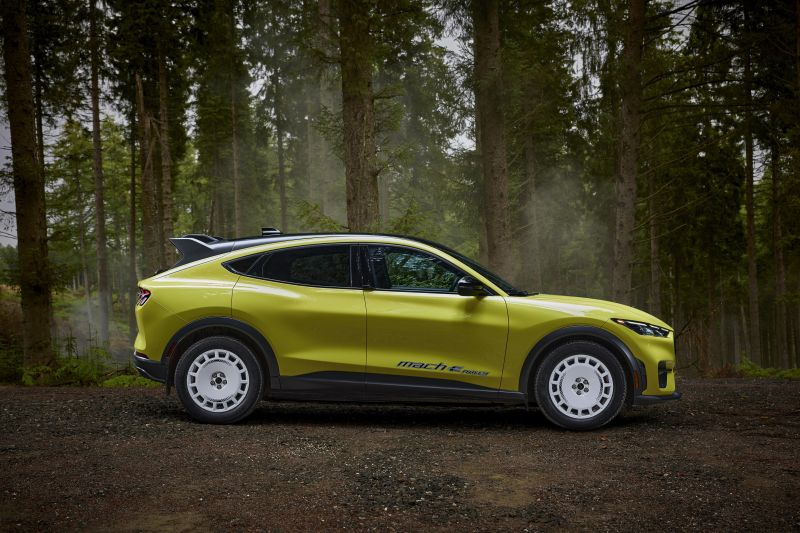 Ford Mustang Mach-E Rally wants to take electric motoring off-road