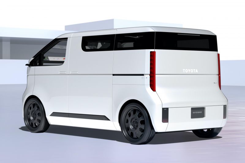 Toyota's new electric van concept is inspired by shipping containers