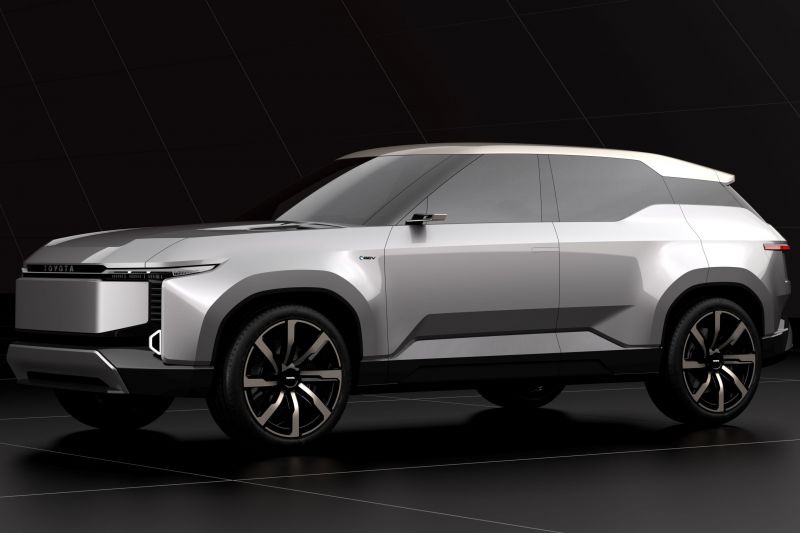 Electric Toyota LandCruiser and ute concepts debut on car-based chassis