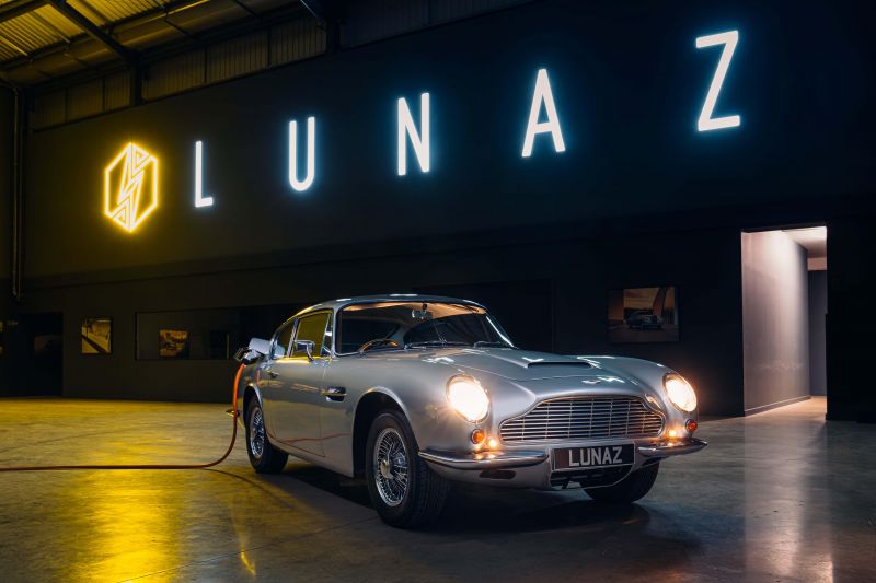Food waste cleaning up electrified Aston Martin DB6