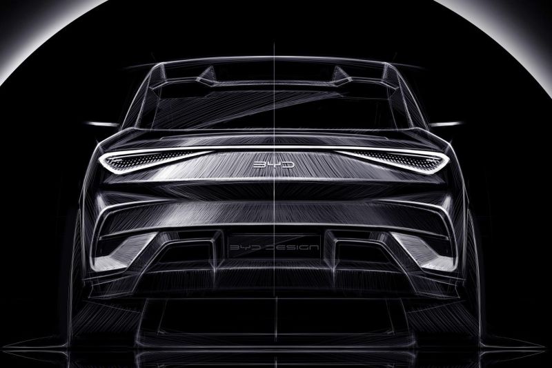 BYD teases another electric SUV to rival the Tesla Model Y