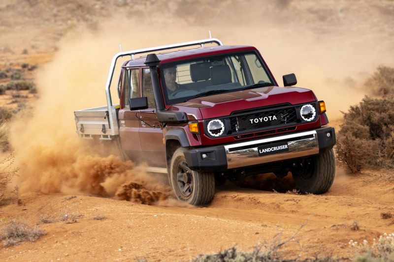2024 Toyota LandCruiser 70 Series: Automatic four-cylinder driven