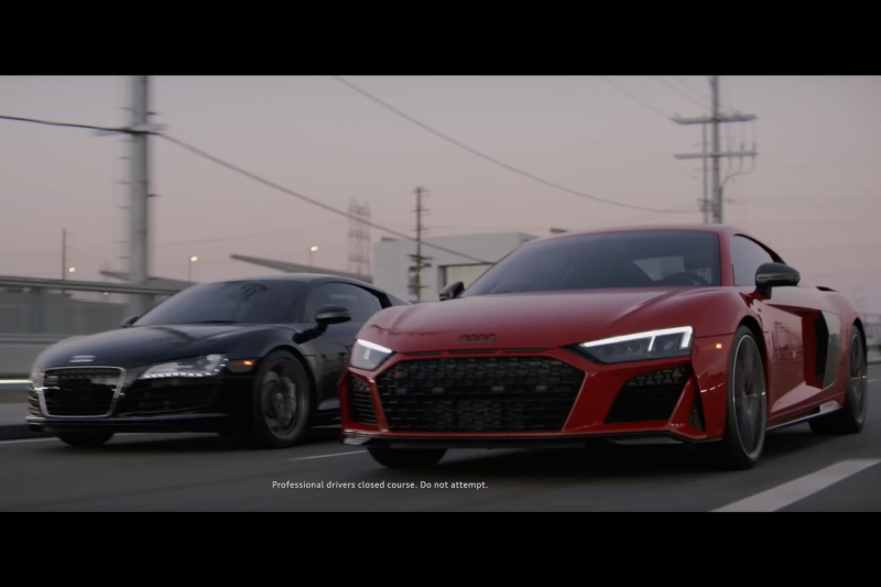 Watch the evolution of the Audi R8 before it's gone