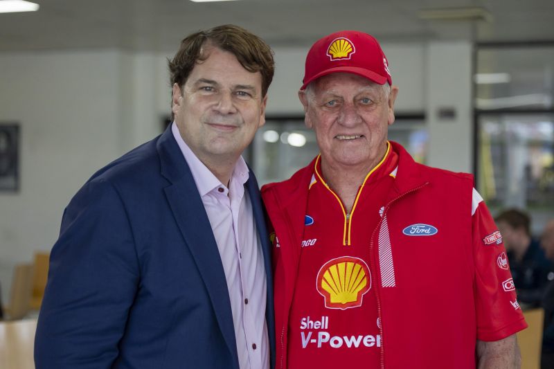 Ford's global boss hits the track in inaugural visit to Australia