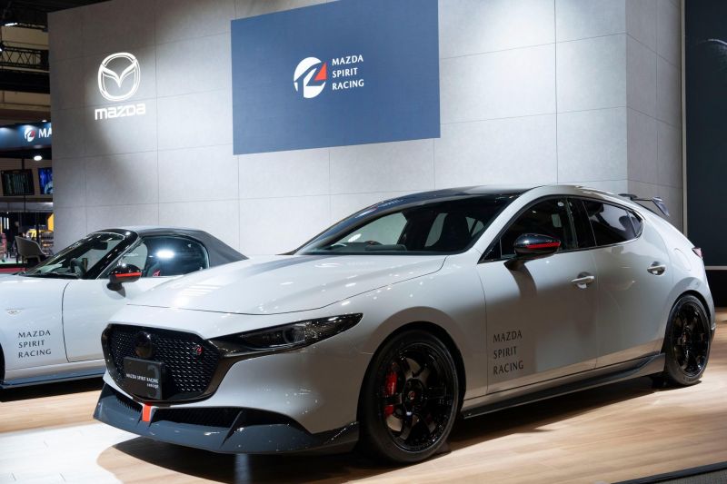 Racy-looking, track-ready Mazda 3 and MX-5 headed for production