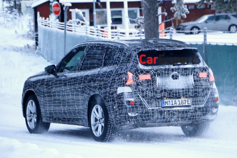 2025 BMW X3 spied with subtle redesign